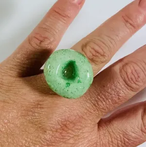 Fruit Loop Cereal Ring in Green