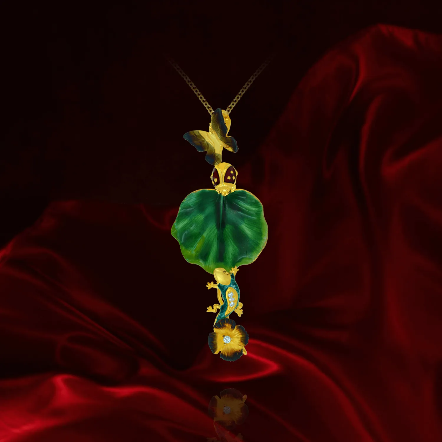 Garden Drop Pendant