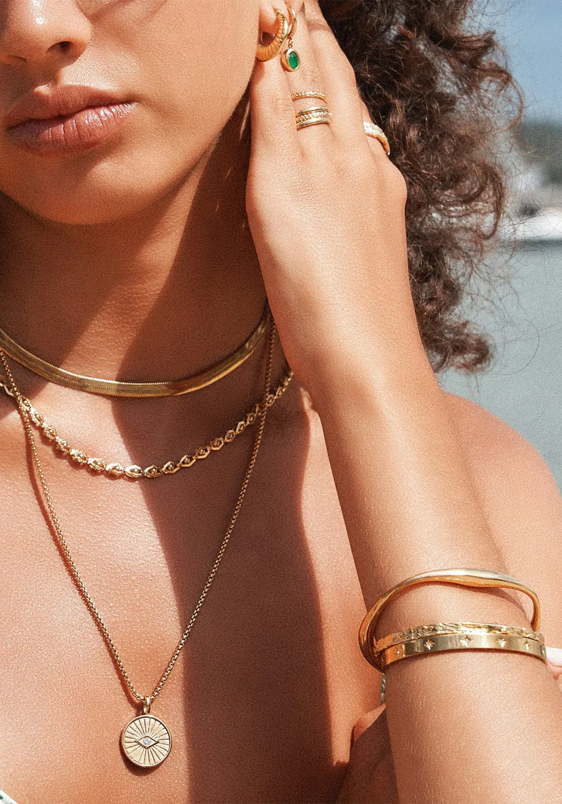 GEMMA CUFF GOLD