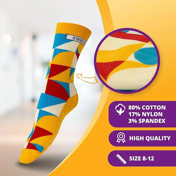 Geo Sun Socks