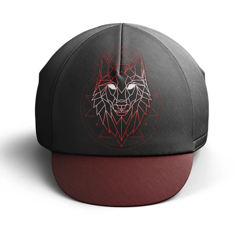 Geometric Wolf Cycling Kit