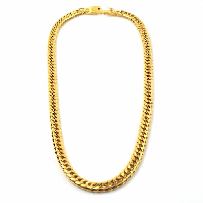 Gold Gods Angel & Cuban Link Set