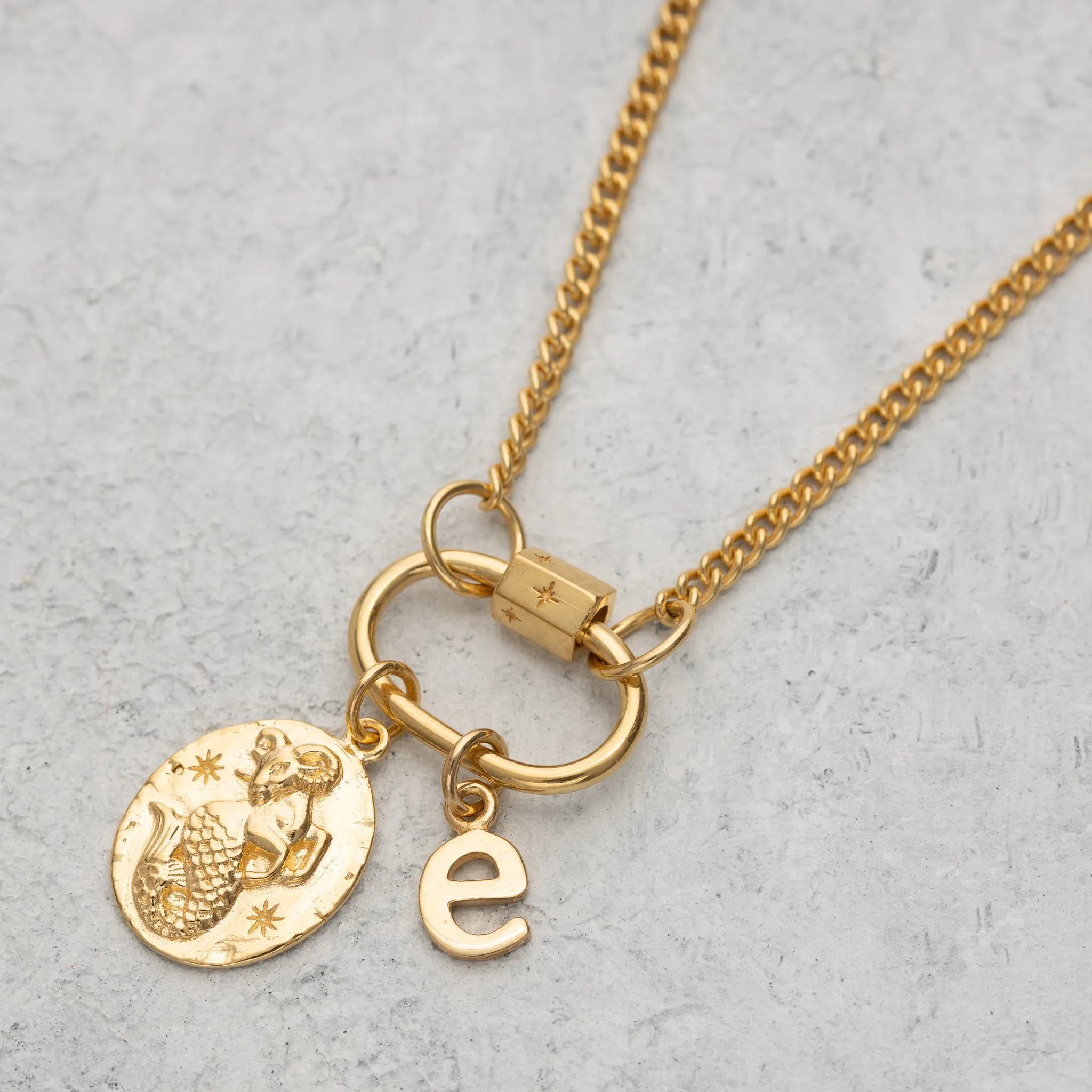 Gold Plated Zodiac Charm