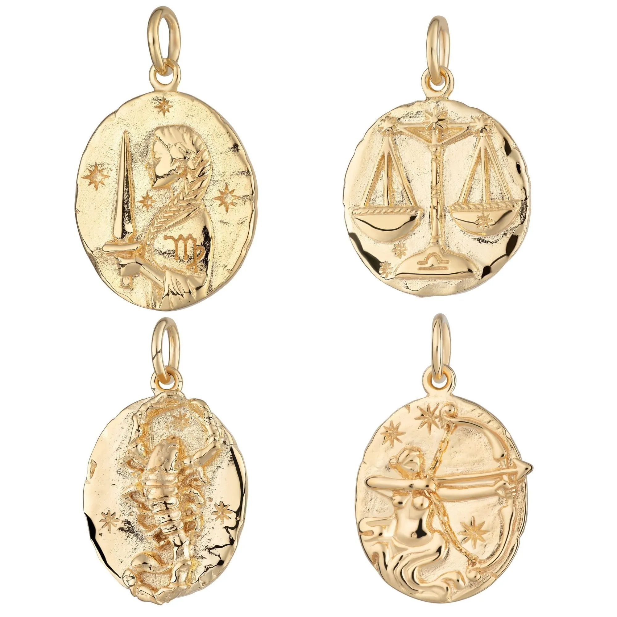 Gold Plated Zodiac Charm