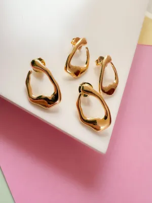 Golden Essence Organic Earrings