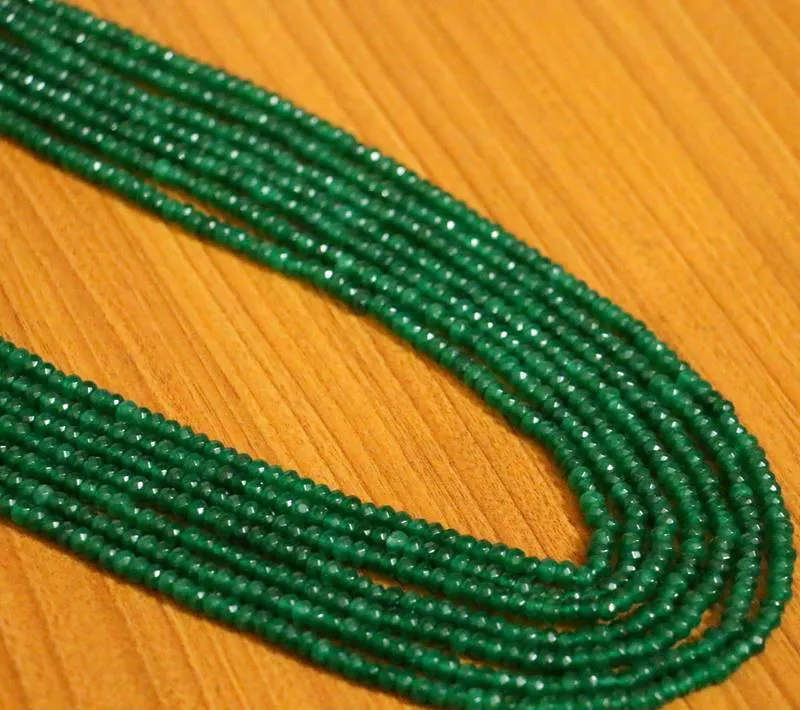 Green onyx necklaces