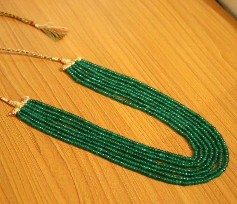 Green onyx necklaces