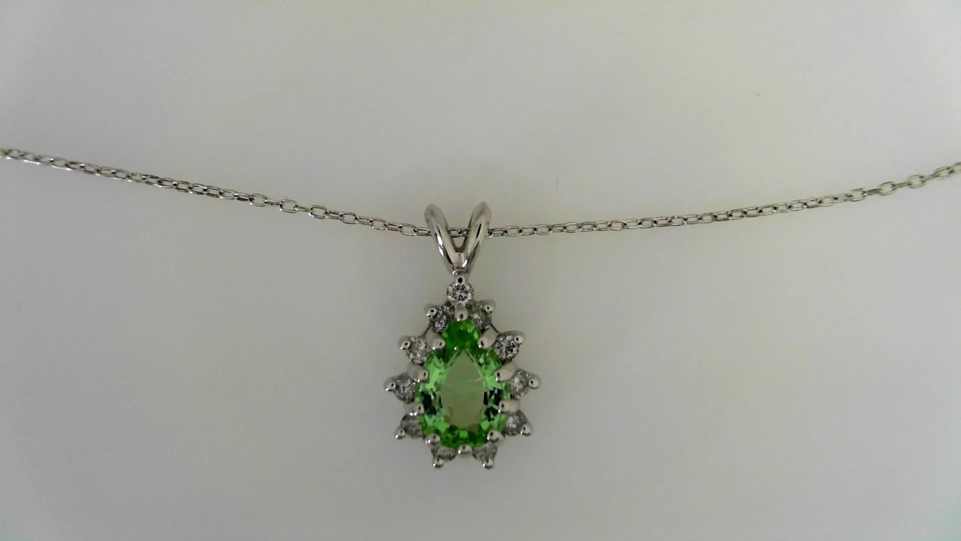 Green Tourmaline Necklace