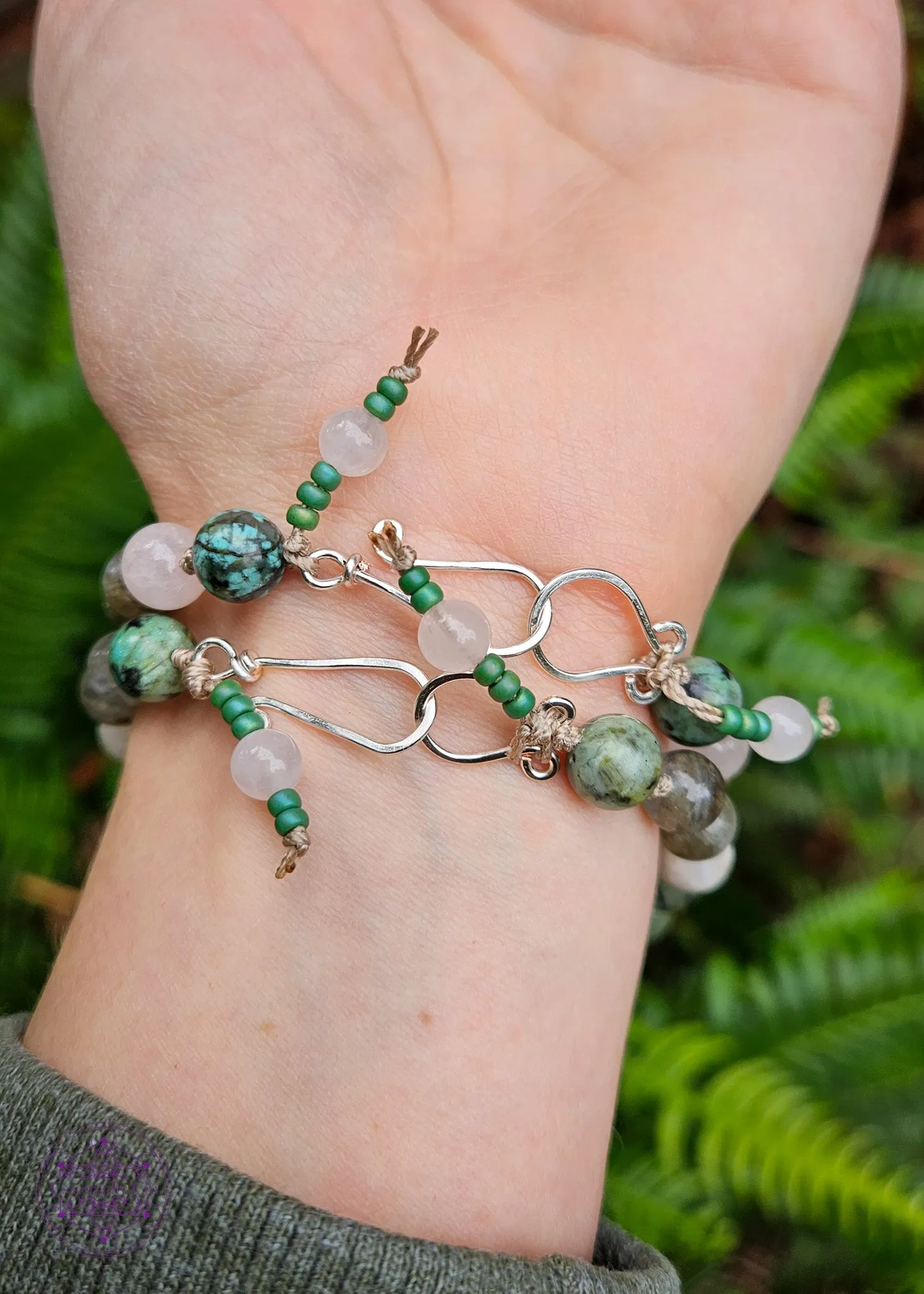 Handknotted Beaded Boho Bracelets