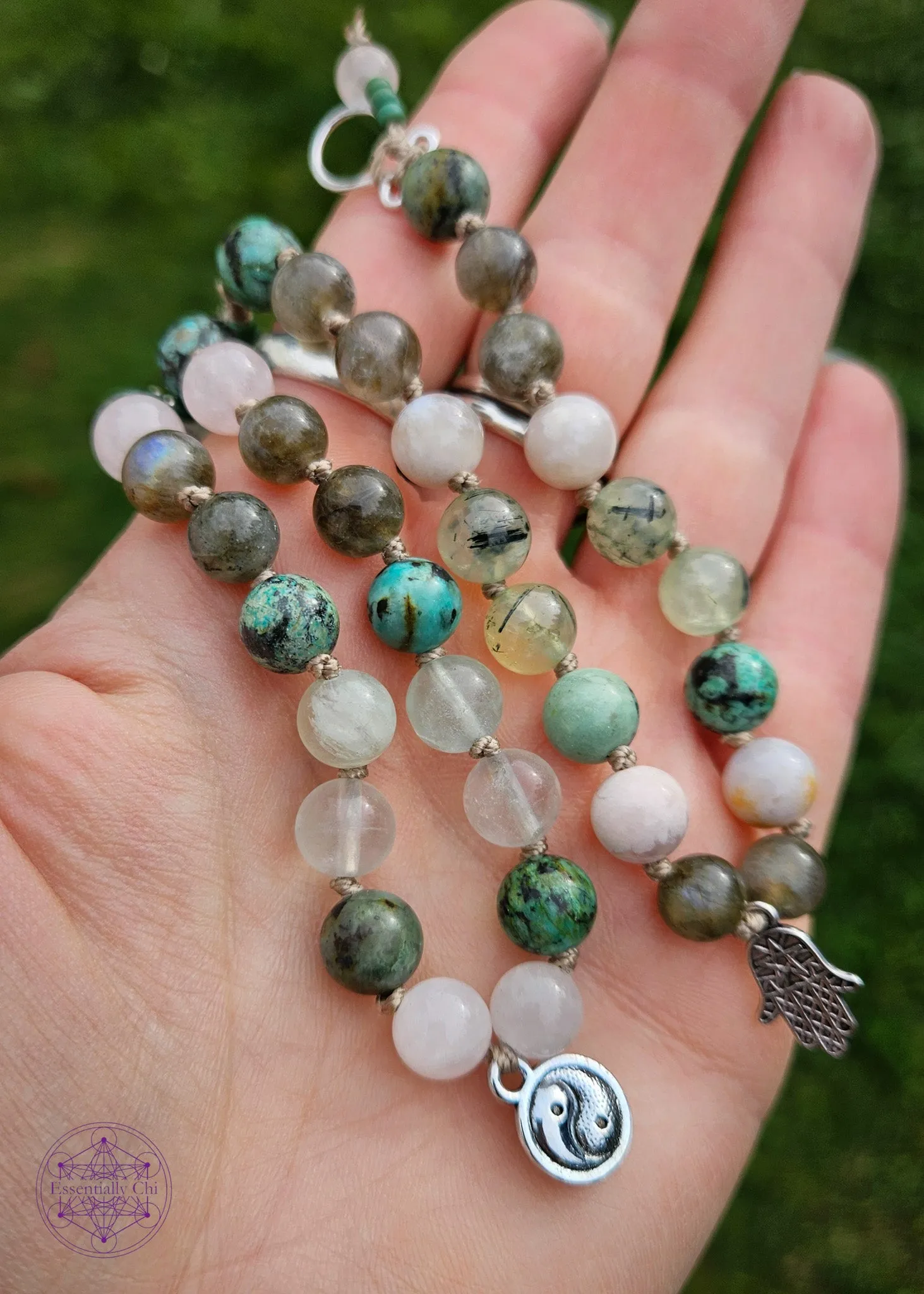 Handknotted Beaded Boho Bracelets