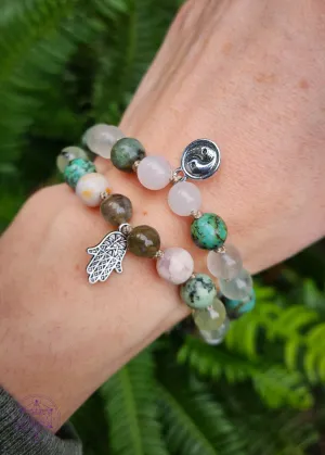 Handknotted Beaded Boho Bracelets