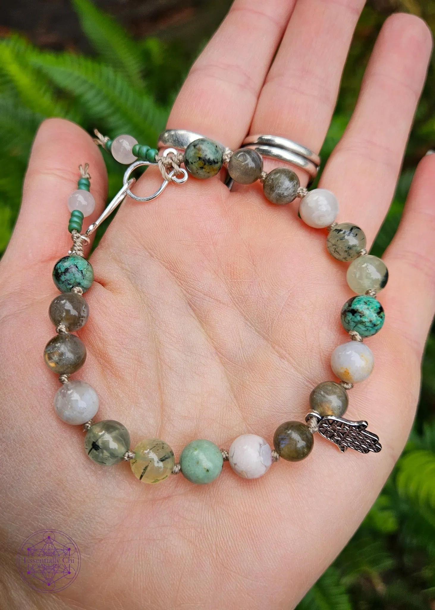 Handknotted Beaded Boho Bracelets