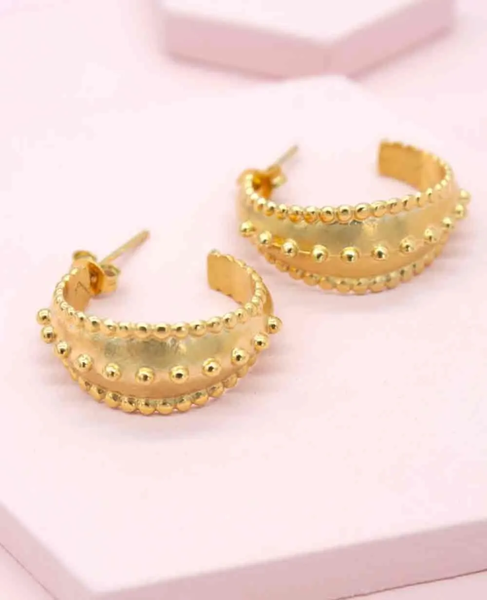 HOOPS "QUEEN" GOLD