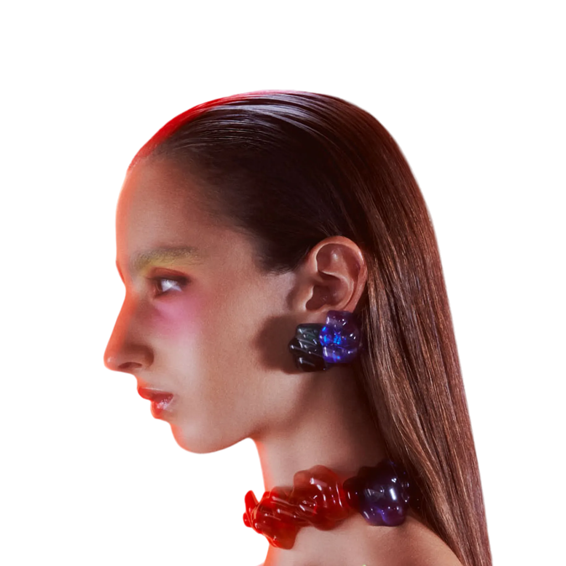 Hydnellum Peckii Earrings — Violet