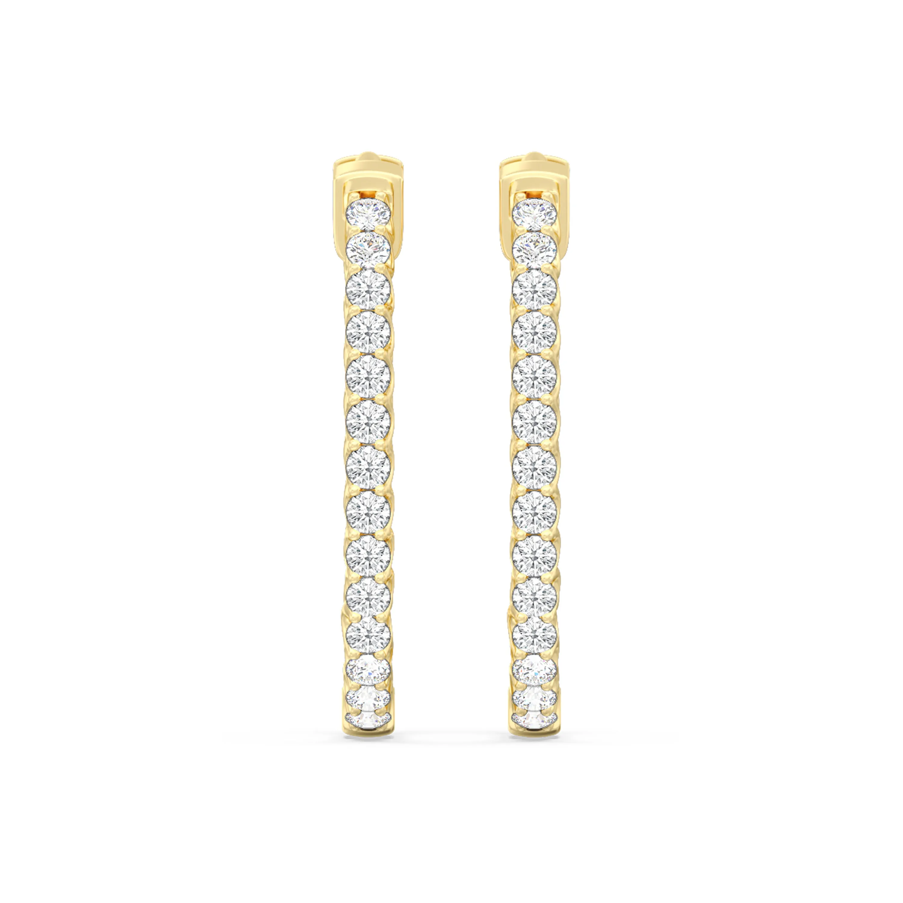 Inside Out "U" Basket Oval Hoops