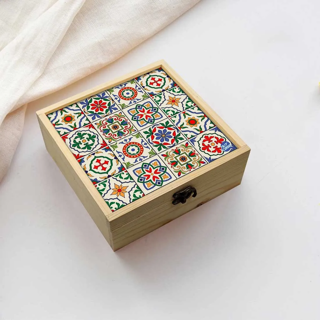 Jewellery Box Makepup Organizer -  Talavera Mexican Style