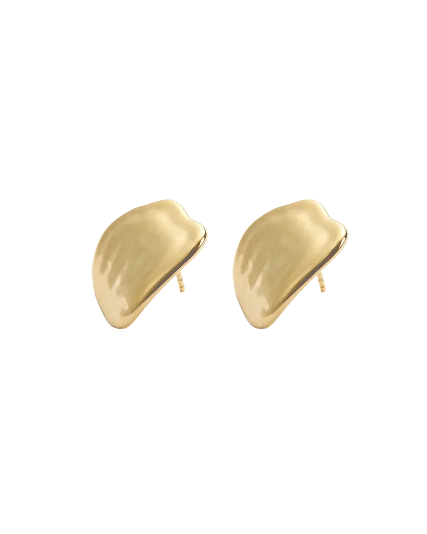 Kirstin Ash Dawn Oversized Studs - Gold