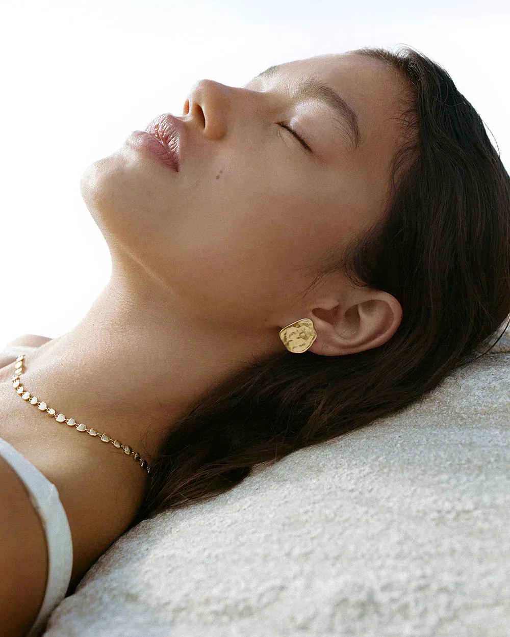 Kirstin Ash Dawn Oversized Studs - Gold