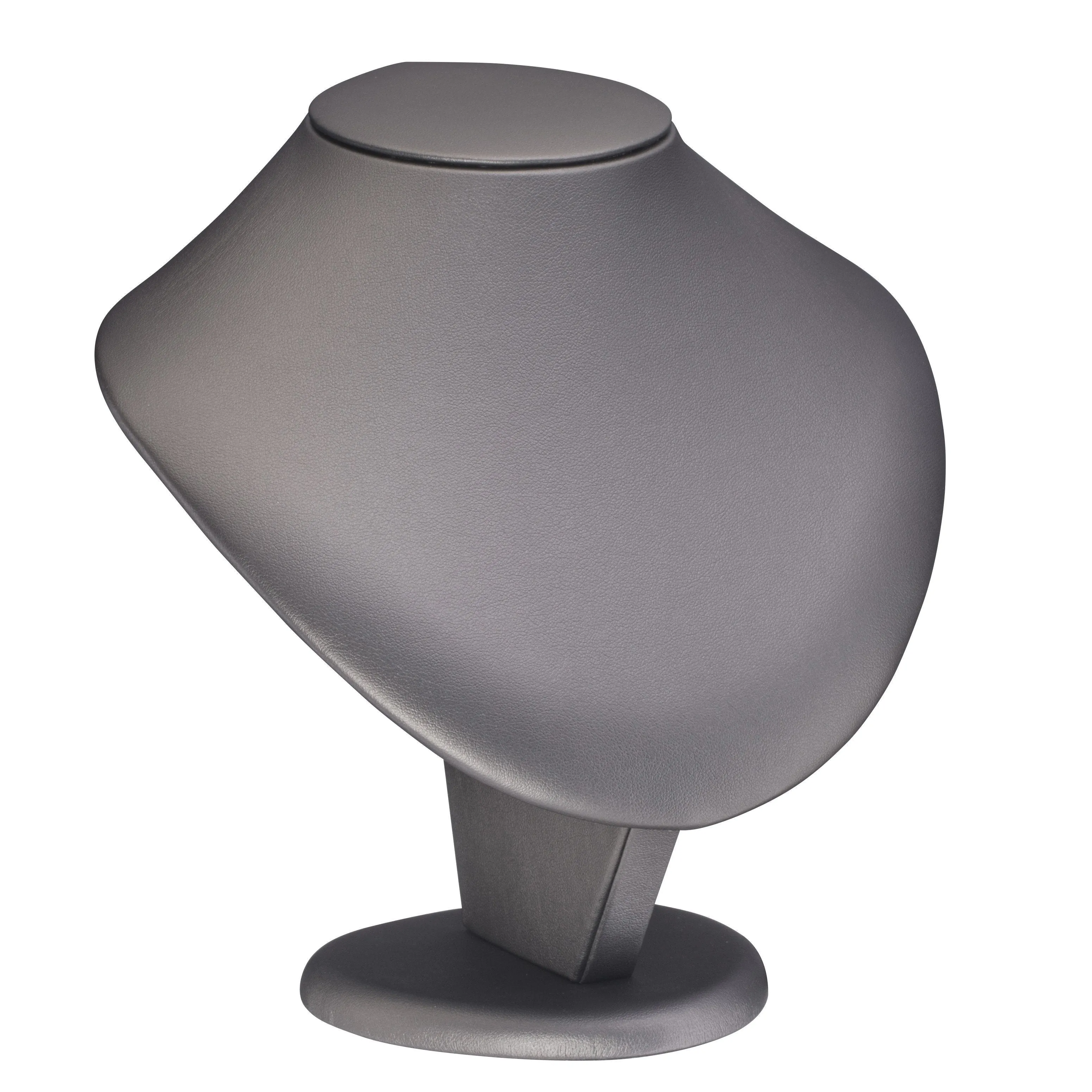 Large Narrow 8" Neck, Allure Leatherette Display Collection