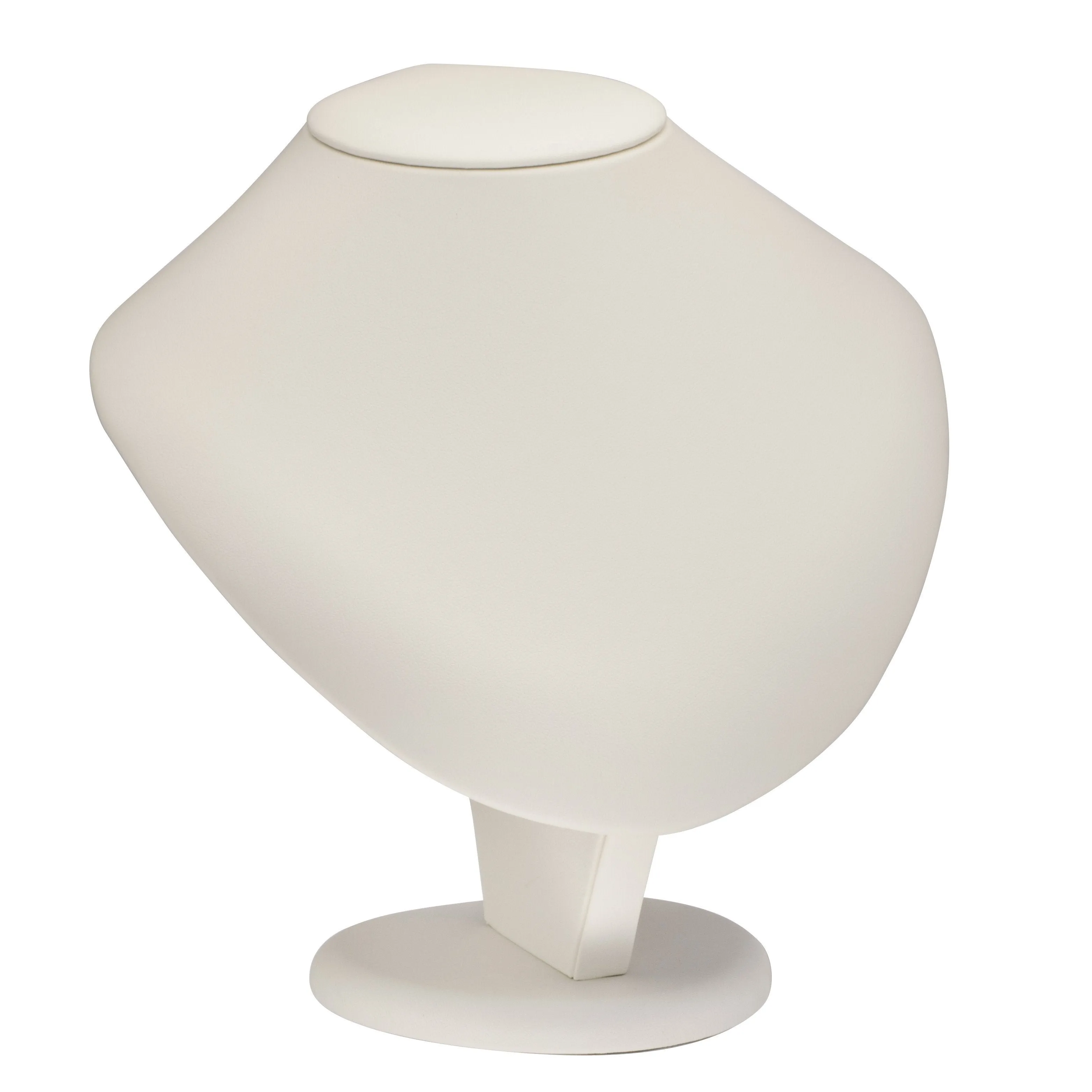 Large Narrow 8" Neck, Allure Leatherette Display Collection