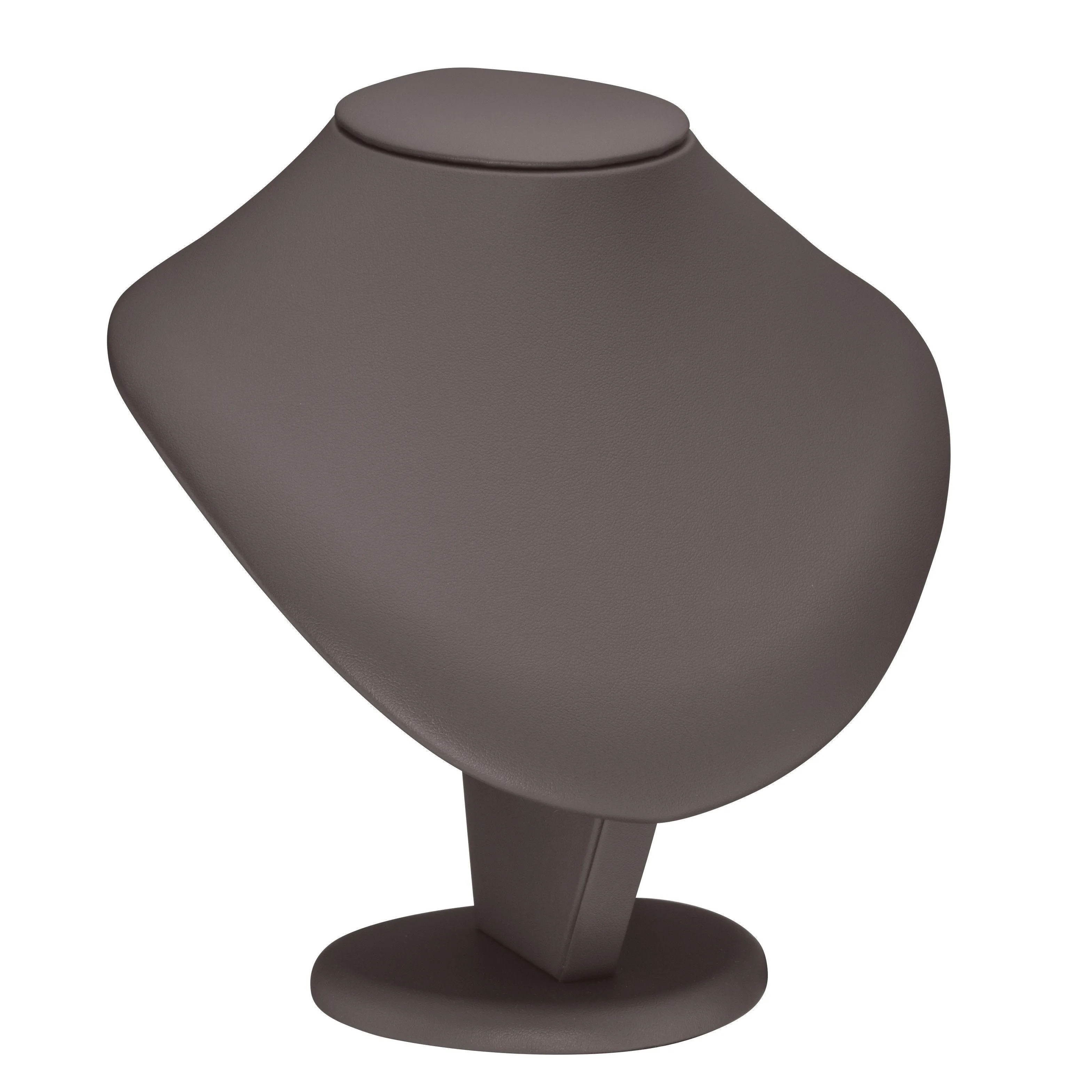 Large Narrow 8" Neck, Allure Leatherette Display Collection