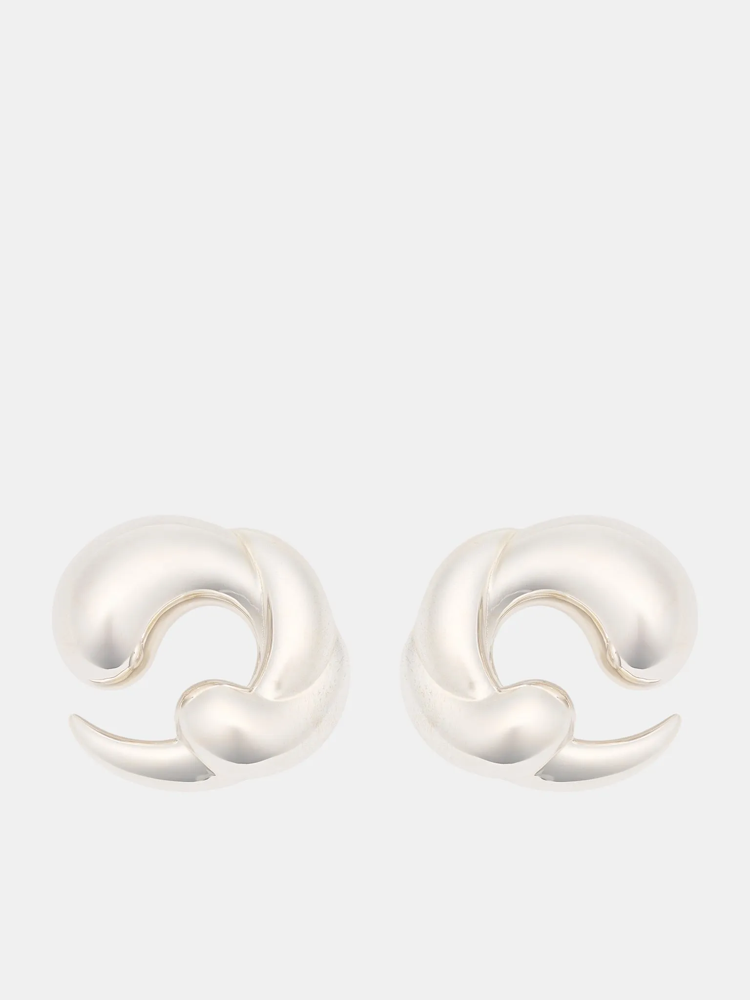 Large Serpent Hoops (MJAA2023LSH-SILVER)