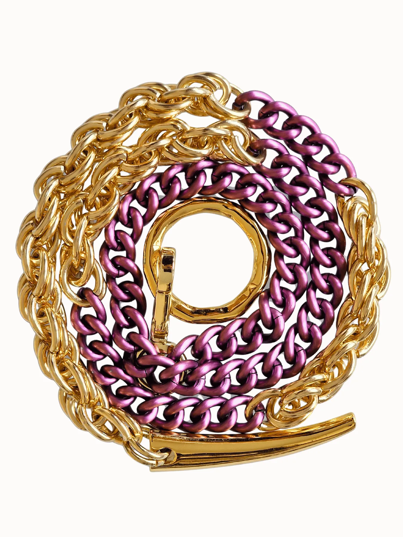 LAST ONE! FORBIDDEN DELUXE Necklace - Lilac & Gold