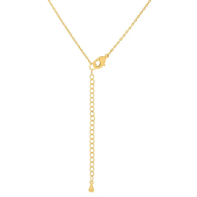 LOVCIA Jewelry Gold-Tone L Initial Necklace
