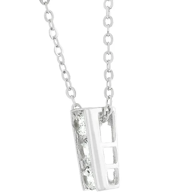 LOVCIA Jewelry Triple Stone Cubic Zirconia Pendant