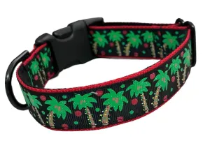 Mele Kalikimaka Glitter Palms 1 Inch Side Release 9-12"