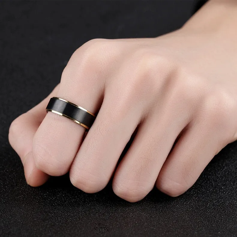 Mens Womens Rainbow Colorful LGBT Ring