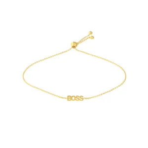 Mini Boss Bolo Bracelet