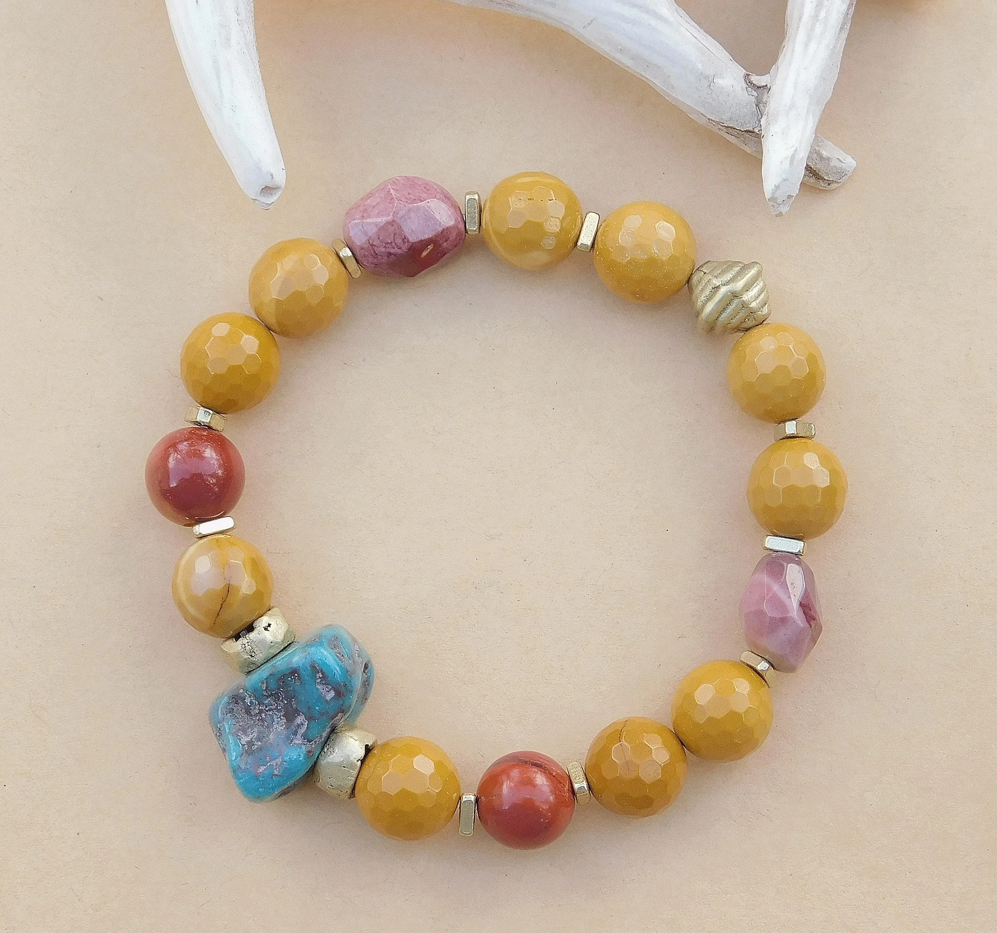 Mookaite Gemstone Bracelets