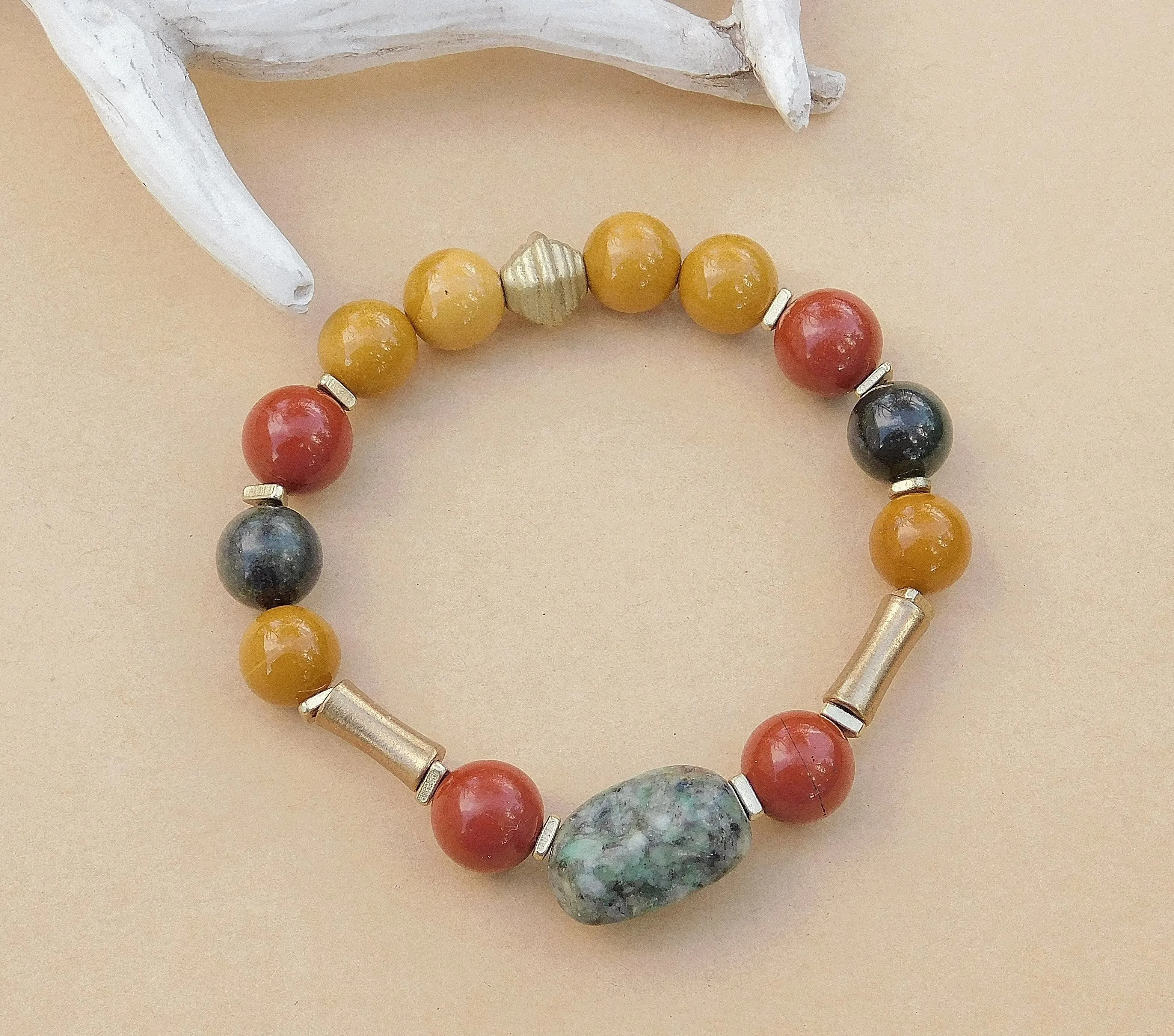 Mookaite Gemstone Bracelets
