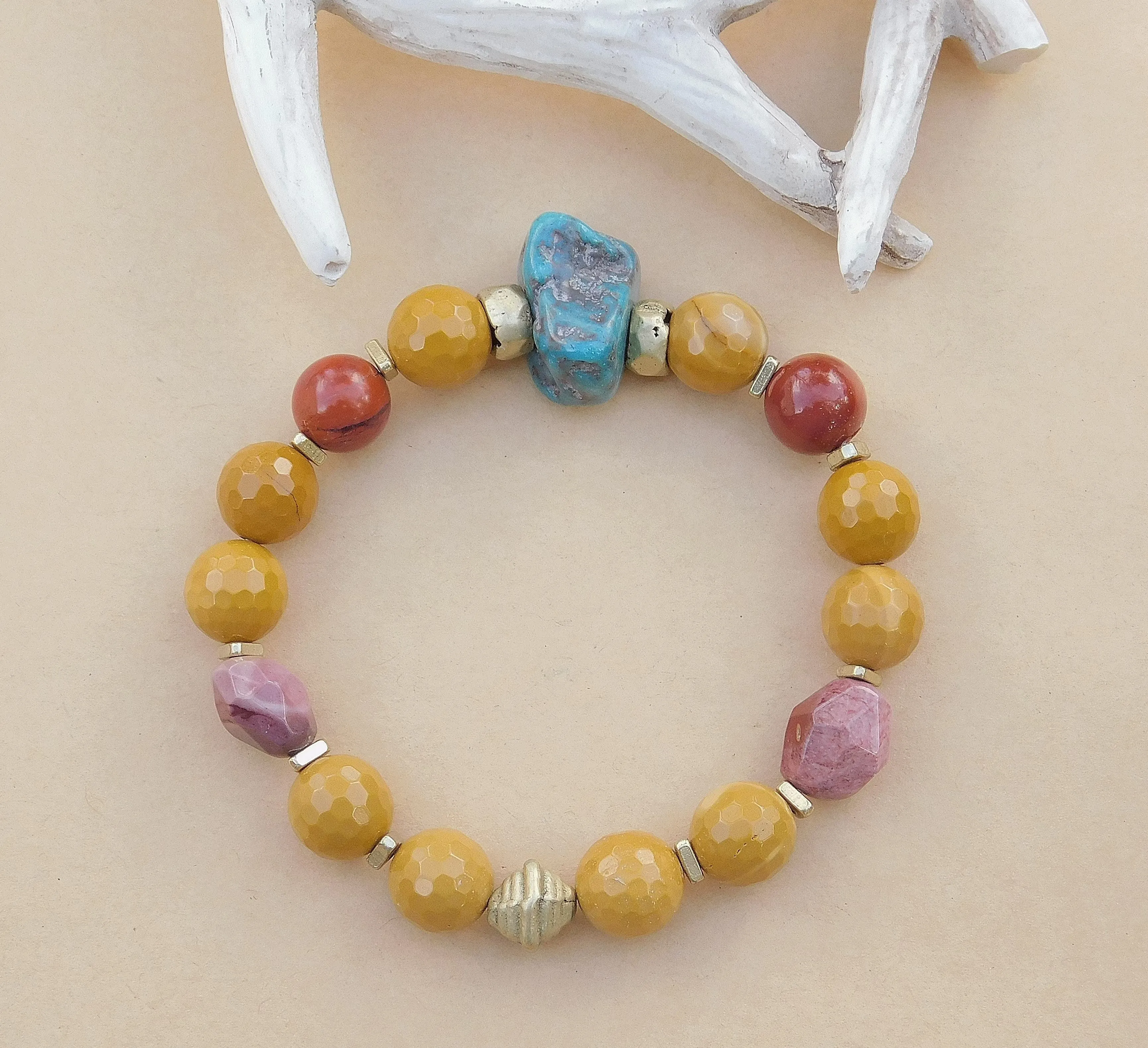 Mookaite Gemstone Bracelets