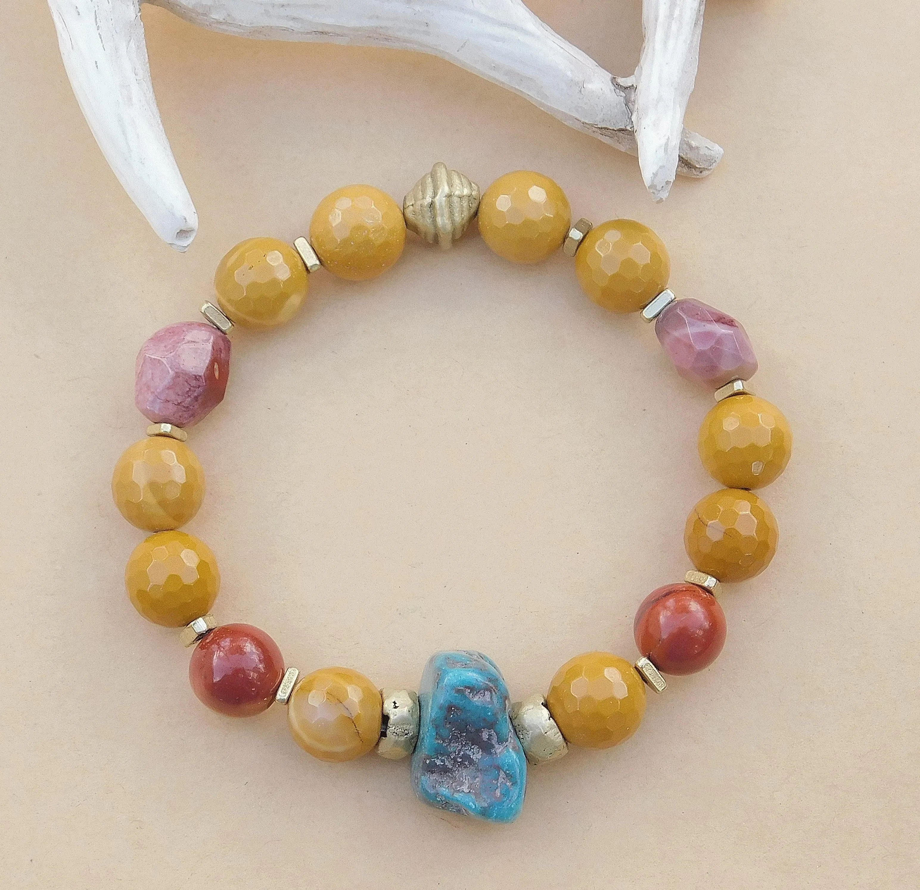 Mookaite Gemstone Bracelets