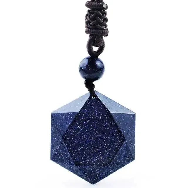 Natural Energy Black Obsidian Stone Necklaces