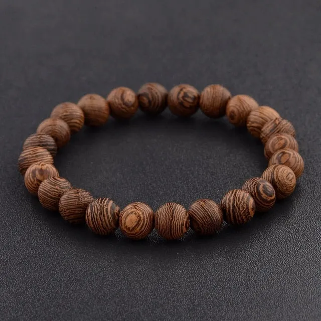 Ocean Conservation Jewelry | Eco Friendly Wooden Bracelet 14 Styles