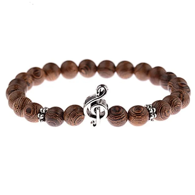 Ocean Conservation Jewelry | Eco Friendly Wooden Bracelet 14 Styles