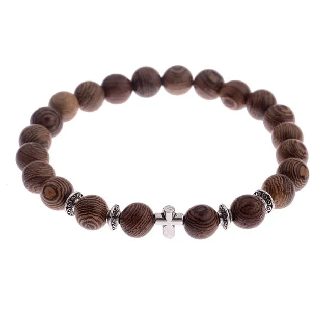Ocean Conservation Jewelry | Eco Friendly Wooden Bracelet 14 Styles