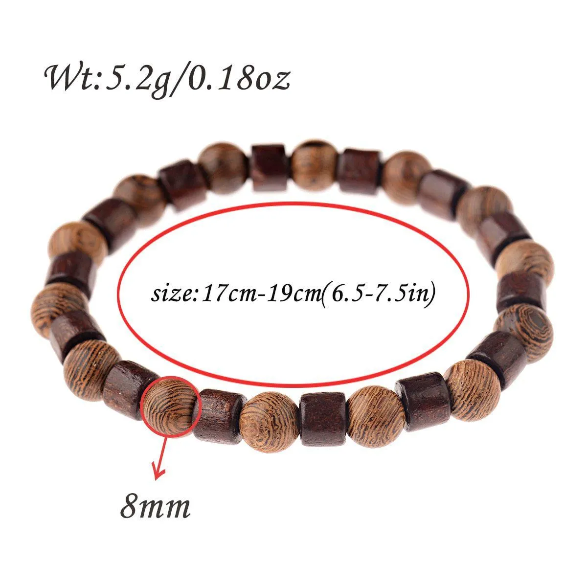 Ocean Conservation Jewelry | Eco Friendly Wooden Bracelet 14 Styles