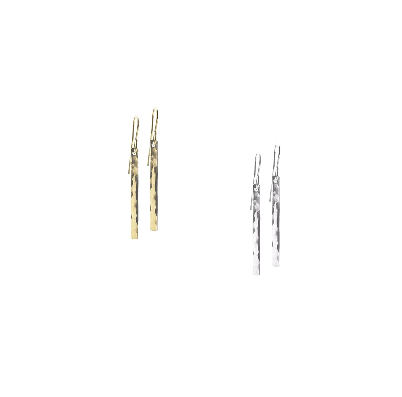 Organic Bar Earrings