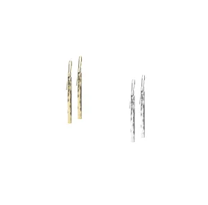 Organic Bar Earrings