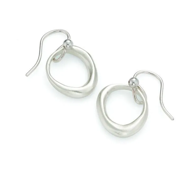 Organic Circle Earrings