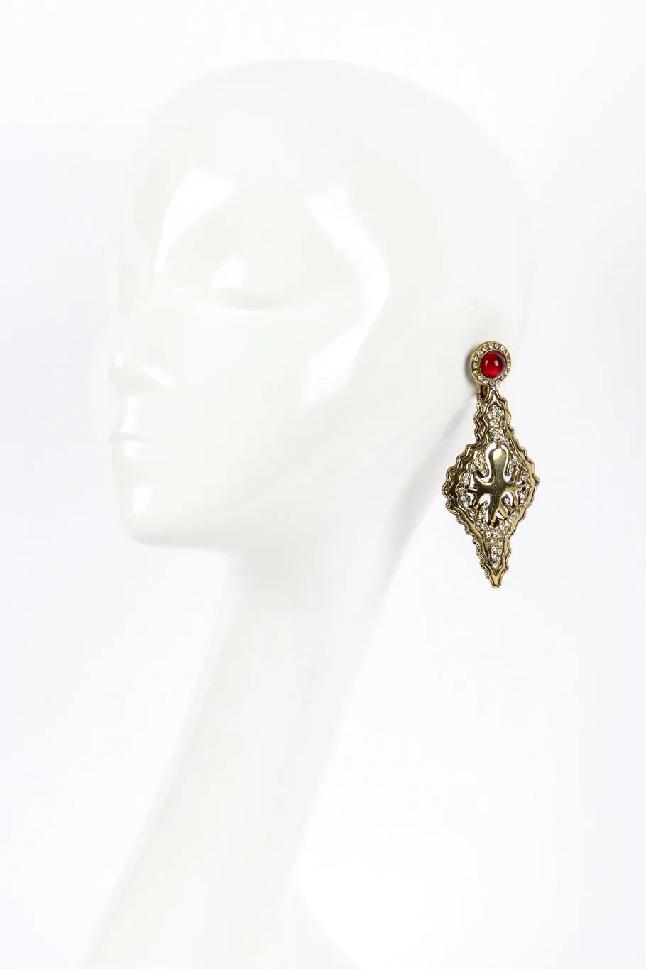 Organic Plate Earrings