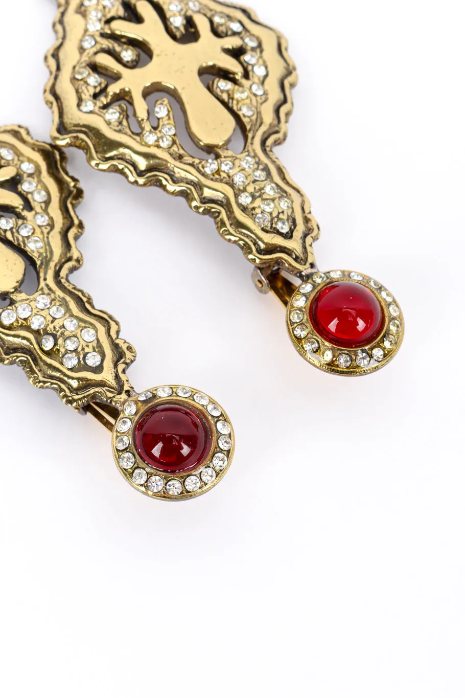 Organic Plate Earrings