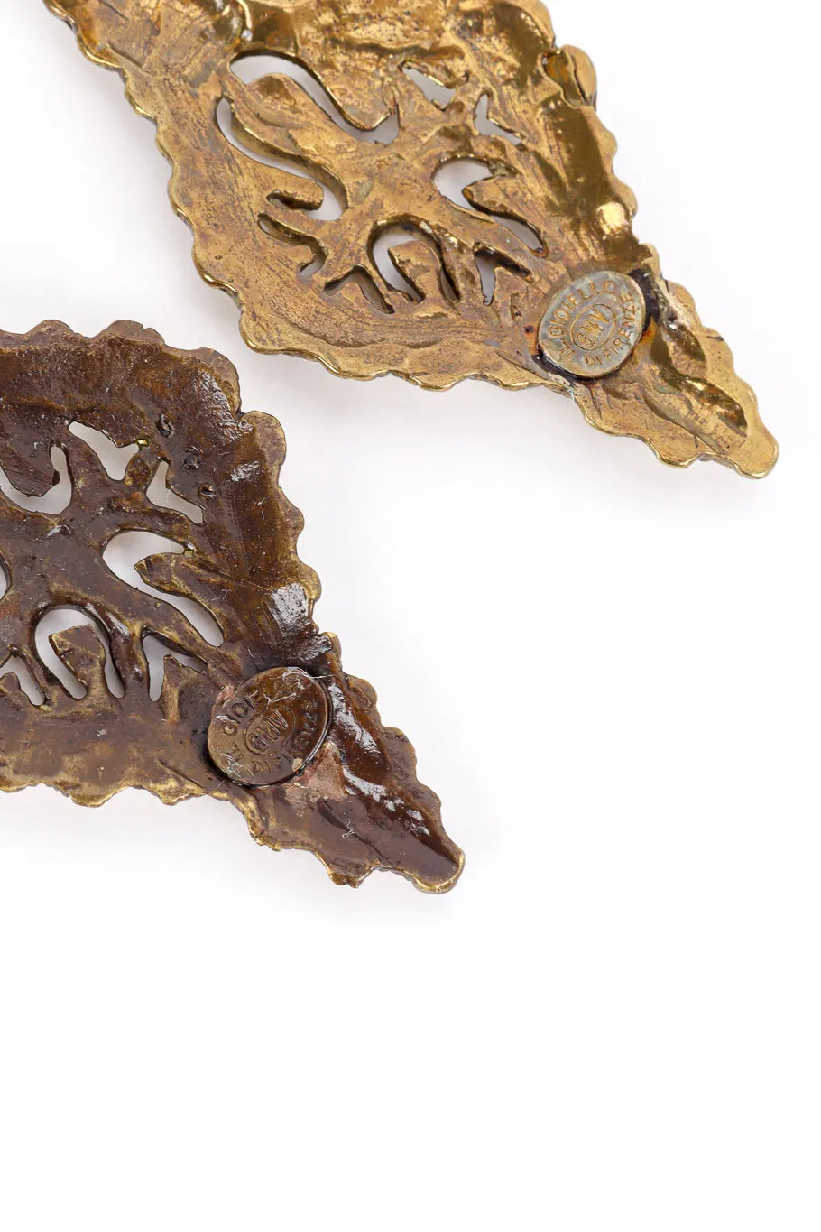 Organic Plate Earrings