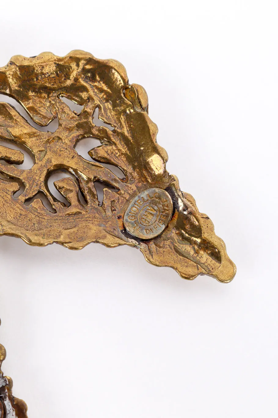 Organic Plate Earrings