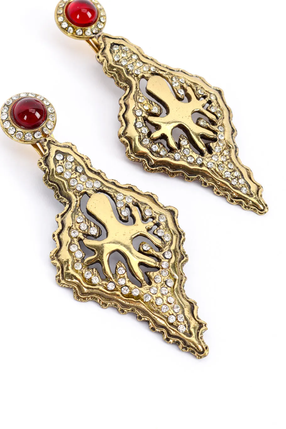 Organic Plate Earrings