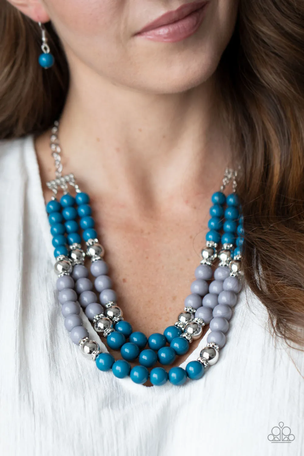 PAPARAZZI BEAD Your Own Drum - Blue 707